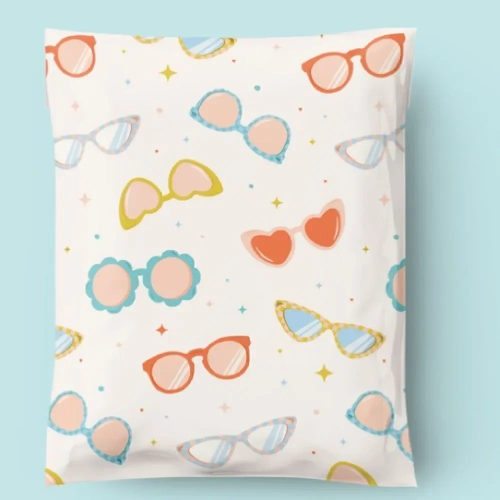Poly mailers stickers